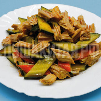 210 Салат Соевое мясо с овощами 400\600г